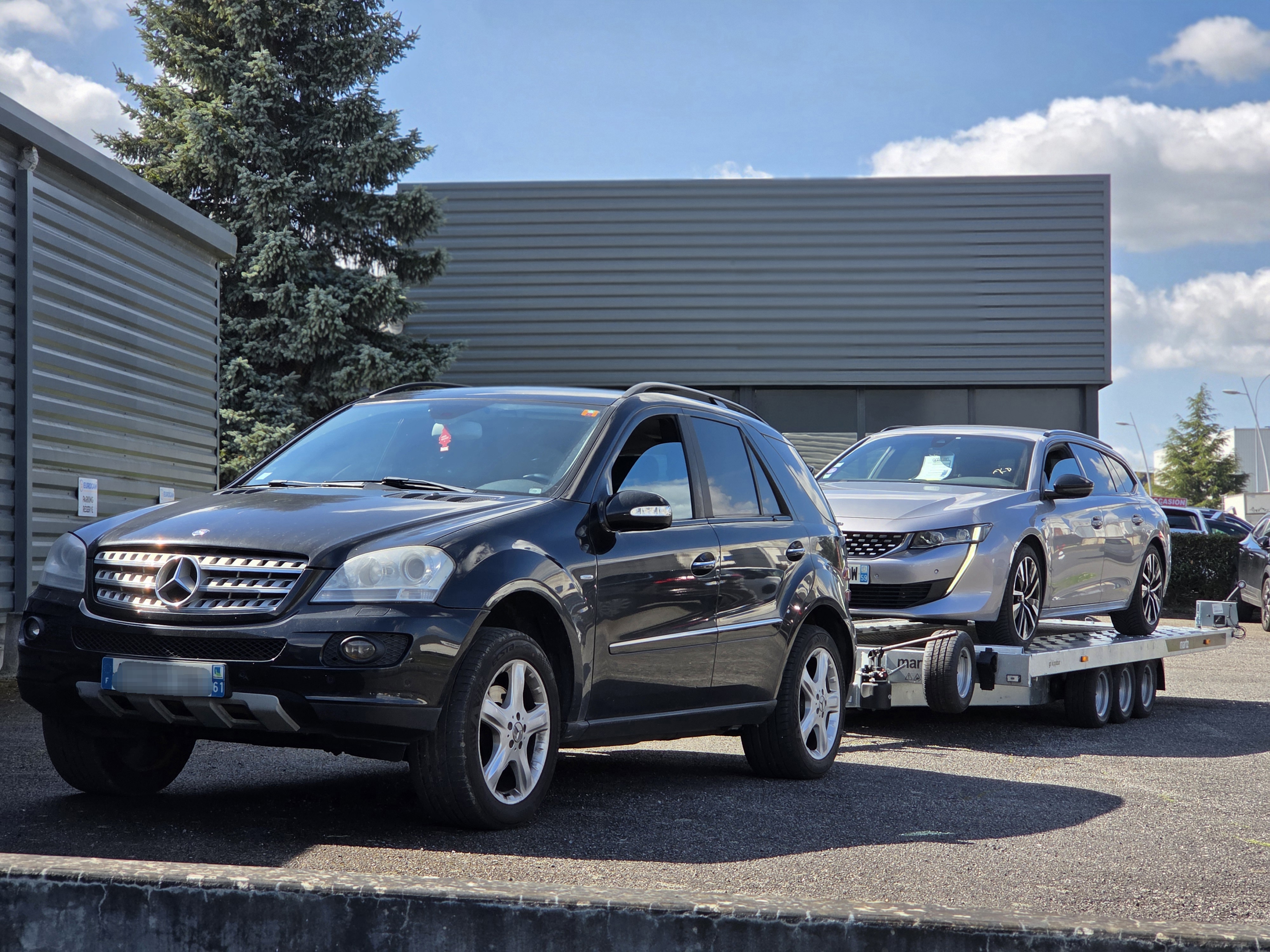 Remorquage Mercedes ML