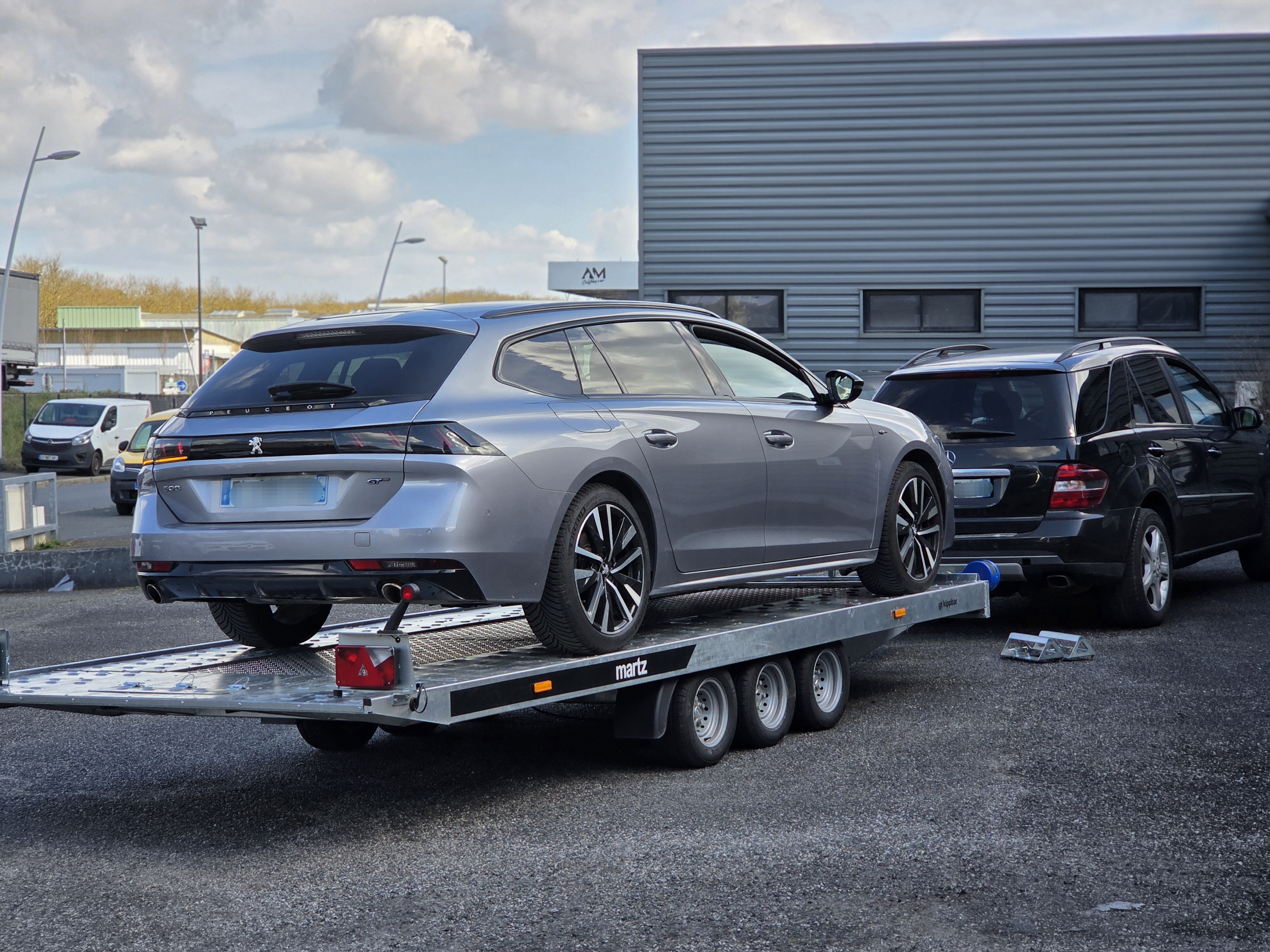 Remorquage Peugeot 508